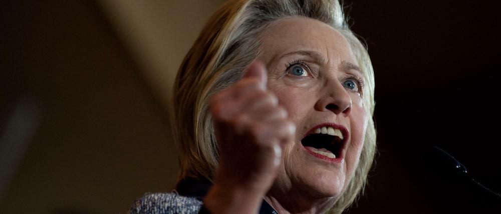 Die wahrscheinliche Präsidentschaftskandidatin der US-Demokraten, Hillary Clinton