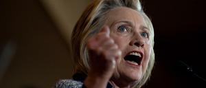 Die wahrscheinliche Präsidentschaftskandidatin der US-Demokraten, Hillary Clinton