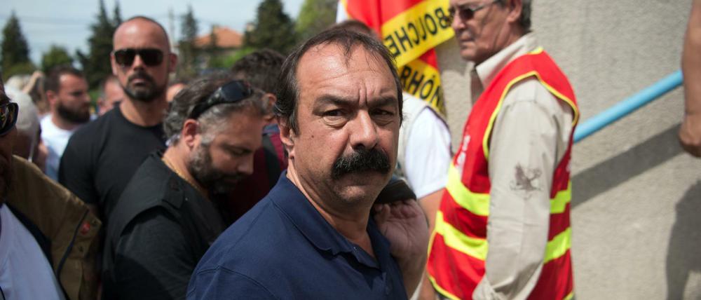 Der Chef der französischen Gewerkschaft CGT, Philippe Martinez.