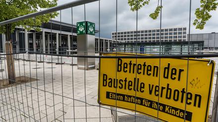 Zutritt zum BER? Schön wär's. 