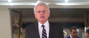 Hansjörg Haber hat seinen Rücktritt als EU-Botschafter in der Türkei angekündigt. 