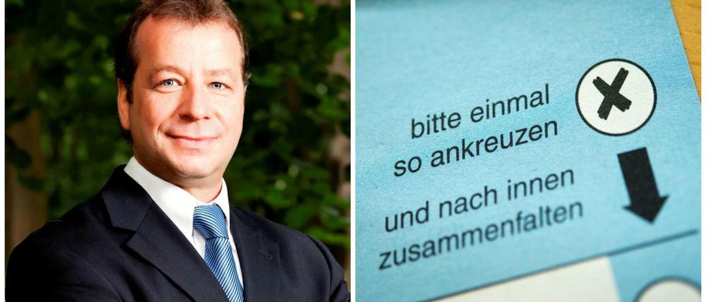 Frank Balzer widerspricht dem Senat in der Wahl-Affäre.