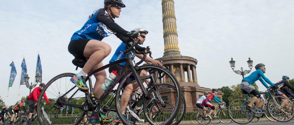 Dann radelt mal schön: der Velothon findet am Wochenende statt.