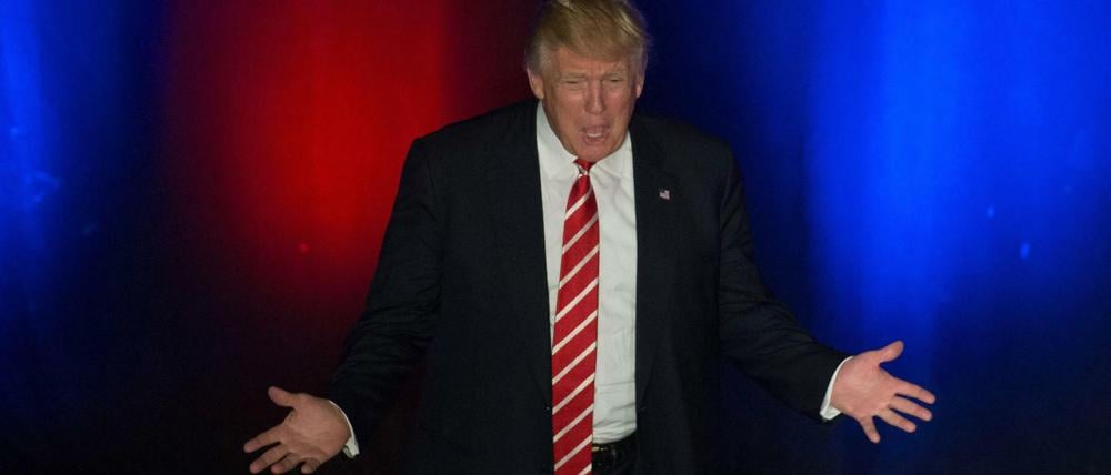 In Atlanta bewies Trump geographische Ahnungslosigkeit.