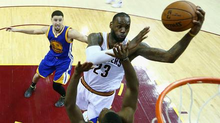 LeBron James war in Spiel sechs erneut nicht zu stoppen.