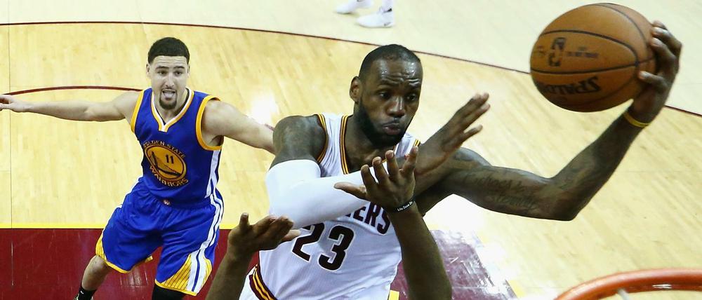 LeBron James war in Spiel sechs erneut nicht zu stoppen.