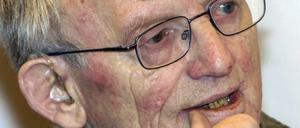 Der Autor Hermann Kant, aufgenommen am 21.04.2005 in Berlin.