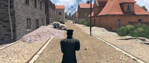 Der Kameramann als Videospiel-Avatar: Clemens von Wedemeyers Video „Against the point of view“ von 2016.