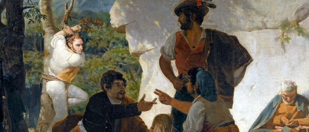 Die römischen Banditen von Charles Gleyre.