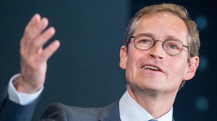 Überraschungsgast: Anders als angekündigt nahm der Regierende Bürgermeister von Berlin, Michael Müller, an der Diskussion teil.