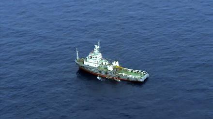Ein Schiff auf der Suche nach dem Flugschreiber der EgyptAir-Maschine.