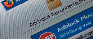 Adblocker schmälern die Einnahmen von Medienunternehmen.