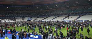 Das Stade de France am 13.November 2015. Dank besonnenem Handeln der Sicherheitskräfte kam es zu keiner Massenpanik.