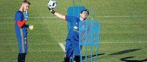 Rein sportlich lassen die Leistungen von Casillas (r.) und de Gea nur eine Entscheidung zu – und zwar gegen den Ex-Welttorhüter.