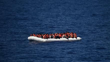 Die Zahl der Flüchtlinge aus Libyen hat zuletzt wieder deutlich zugenommen.