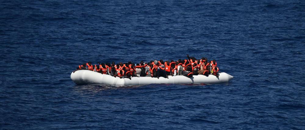 Die Zahl der Flüchtlinge aus Libyen hat zuletzt wieder deutlich zugenommen.