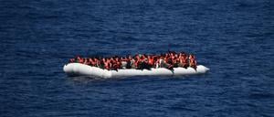 Die Zahl der Flüchtlinge aus Libyen hat zuletzt wieder deutlich zugenommen.