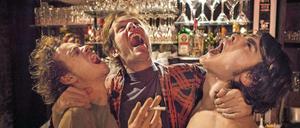 Jo (Stef Aerts), Frank (Tom Vermeir) und Davy Coppens (Boris van Severen)