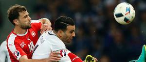 Hoch die Beine: Die Franzosen hatten im Spiel gegen die Schweiz viele Chancen, nur das Tor fiel nicht.