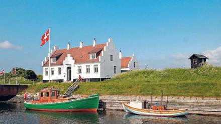 Beste Lage für das Lingstedt Museum in Løgstør. Drinnen geht es, wenig überraschend, um Fischfang und Seefahrt. 