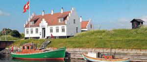 Beste Lage für das Lingstedt Museum in Løgstør. Drinnen geht es, wenig überraschend, um Fischfang und Seefahrt. 