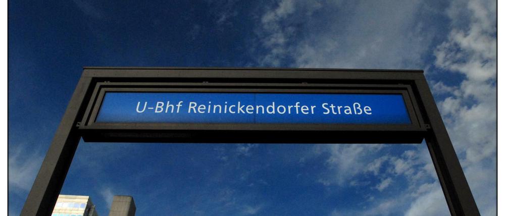 Der Vorfall ereignete sich an der U-Bahnstation Reinickendorfer Straße.