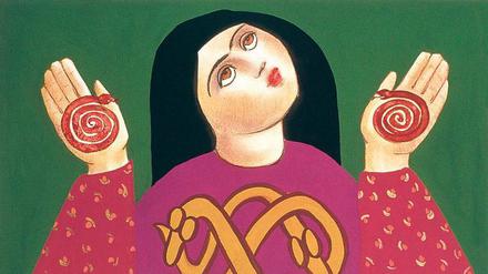 Das Werk "Against the Serpent" von Gülsün Karamustafa