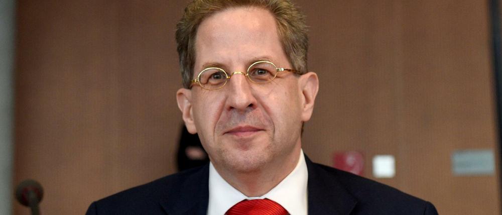Verfassungsschutzpräsident Hans-Georg Maaßen im Bundestag.