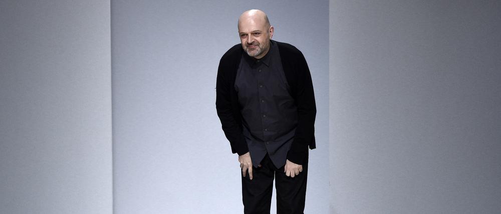 Verneigung. Hussein Chalayan im März in 2016 in Paris.