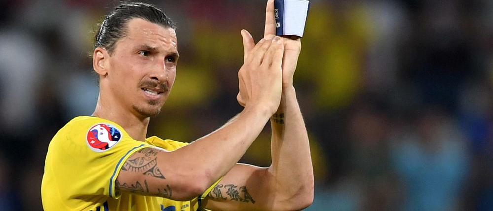 Zlatan Ibrahimovic verabschiedet sich aus Schwedens Nationalteam.