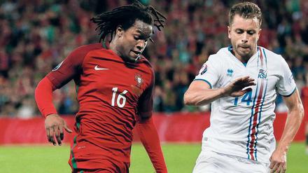 Künftig in Lederhose. Portugals Renato Sanches spielt demnächst für den FC Bayern.