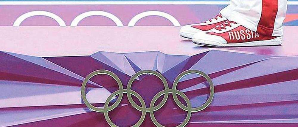 Stand verloren. Russische Leichtathleten wird es bei den Olympischen Spielen in Rio nicht auf dem Siegerpodest geben.