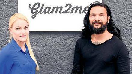 Glam2me vermittelt Kunden auch kurzfristig Stylisten.