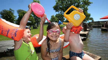 Cool bleiben. Im Freibad lässt sich der Hitzewelle am besten trotzen.