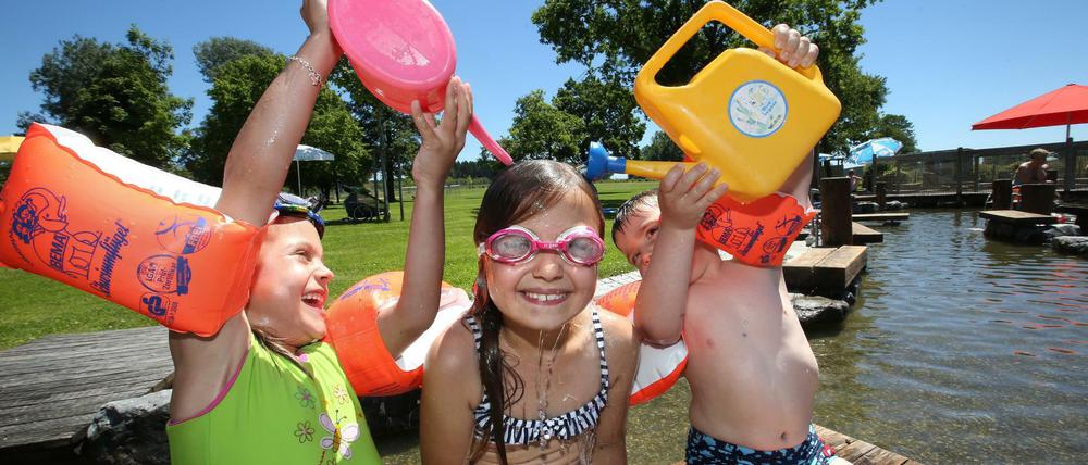 Cool bleiben. Im Freibad lässt sich der Hitzewelle am besten trotzen.