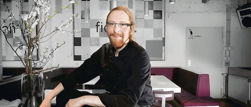 Stephan Hentschel kocht vegetarisch im Restaurant "Cookies Cream" in Berlin-Mitte. (cookiescream.com)