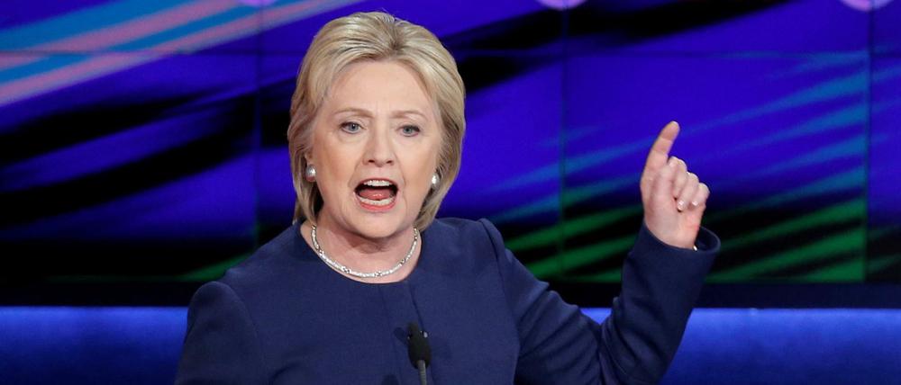 Hillary Clinton, designierte Präsidentschaftskandidatin der Demokraten. 