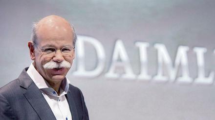 Der Vorstandsvorsitzende der Daimler AG, Dieter Zetsche auf einer Archivaufnahme vom Februar. 