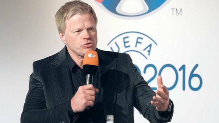 Kompetent oder nur permanent? ZDF-Experte Oliver Kahn.
