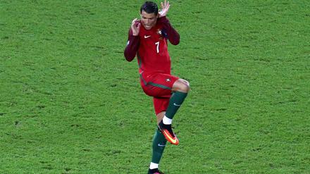 Cristiano Ronaldo bleibt noch ohne Tor bei der EM.