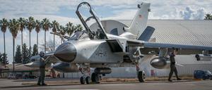 Ein Tornado der Bundeswehr an der Militärbasis im türkischen Incirlik 