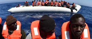 50.000 Flüchtlinge, vor allem aus Afrika, kamen in diesem Jahr schon über den Seeweg nach Italien. 