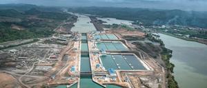 Die neuen Schleusen von Cocolí auf der pazifischen Seite des Panamakanals.