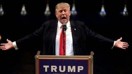 Kaum ein Tag, an dem der republikanische US-Präsidentschaftskandidat Donald Trump nicht polarisiert.