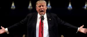 Kaum ein Tag, an dem der republikanische US-Präsidentschaftskandidat Donald Trump nicht polarisiert.