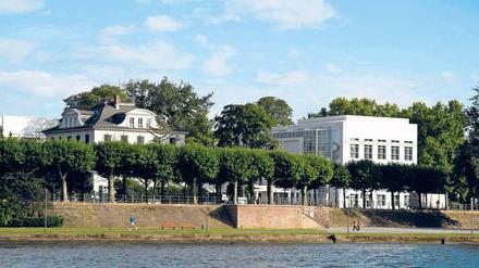 Das Museum für Angewandte Kunst am Museumsufer in Frankfurt am Main.