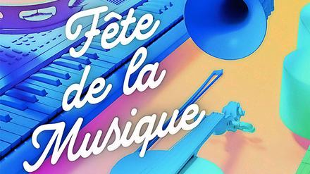 Die Fête de la musique (hier das Plakat von 2016) findet wieder statt.