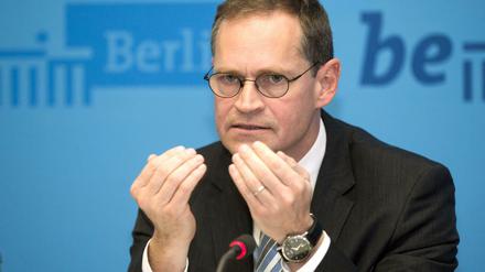 Berlins Regierender Bürgermeister Michael Müller (SPD).
