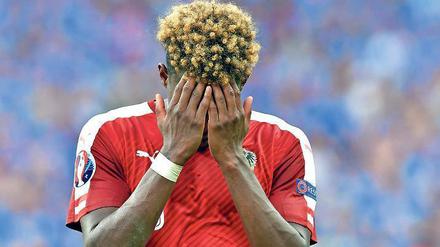 Scheiden tut weh. Österreichs David Alaba ist so polyvalent, er hätte vielleicht noch im Tor gestanden.