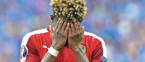 Scheiden tut weh. Österreichs David Alaba ist so polyvalent, er hätte vielleicht noch im Tor gestanden.